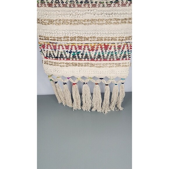 Boho Rainbow Macramé Colorful Wall Hanging Tapestry Art - Picture 12 of 15